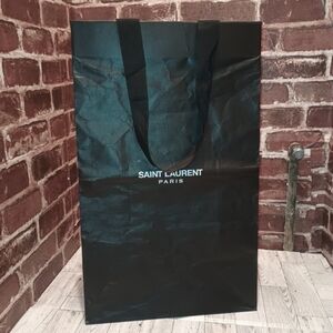 Saint Laurent Paper Shopping Bag
